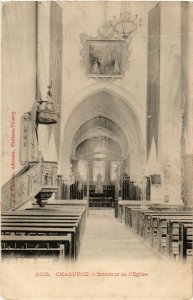 CPA Chaource- Interieur de l'Eglise FRANCE (1007370)
