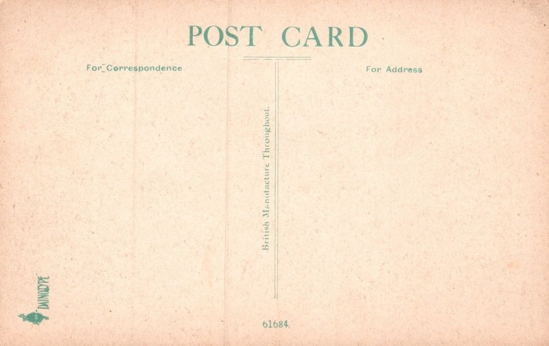 Vintage Postcard Town Hall Building Tower Clock Manchester England UK Structure