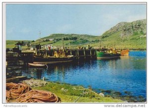 Fishing Boats Docked at Loch Inchard Harbor, Kinlochbervie, Sutherland, Scotland
