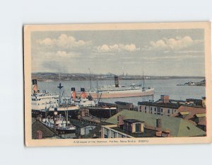 Postcard A Glimpse of the Harbour, Halifax, Canada