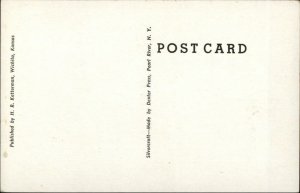 Tupelo MS Main St. East Old Postcard