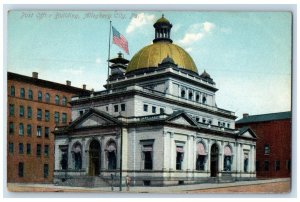 c1910's Post Office Building Allegheny City Pennsylvania PA Antique Postcard