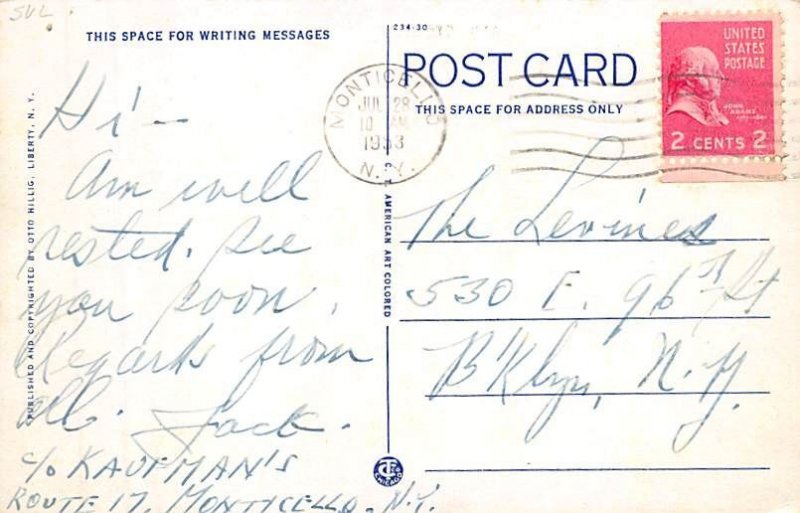 Monticello Monticello, New York NY  