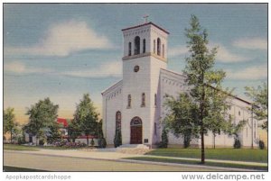 New Mexico Albuquerque Saint Charles Church And Rectory 1947