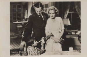 Marlene Dietrich Cary Grant Antique Film Real Photo Postcard
