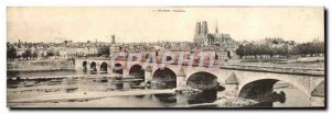 Postcard Grand Old Orleans Panorama Format 28 * 9 cm