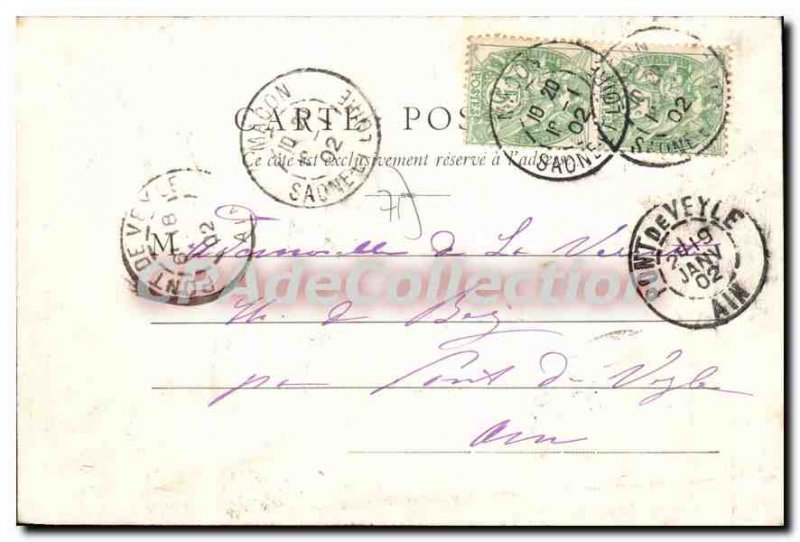 Postcard From Old Macon Interior I'Eglise