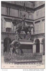 Statue De Jeanne d'Arc, Par Fremiet, Paris, France, 1900-1910s