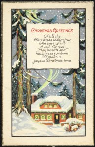 Gilt Edge Christmas Greetings - Series 946A