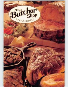 Postcard The Butcher Shop Steakhouse, Dallas, Texas