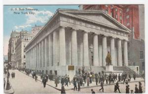 US Sub Treasury New York City NYC NY 1910c postcard