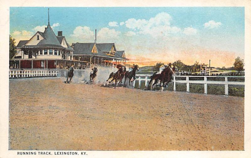 Running Track Lexington, KY , USA Horse Unused 