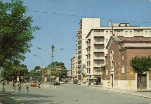 italy, SAN SEVERO, Chiesa delle Grazie, Street (1979)