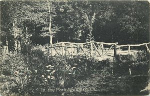 South Africa Wynberg in the park scenic vintage postcard 