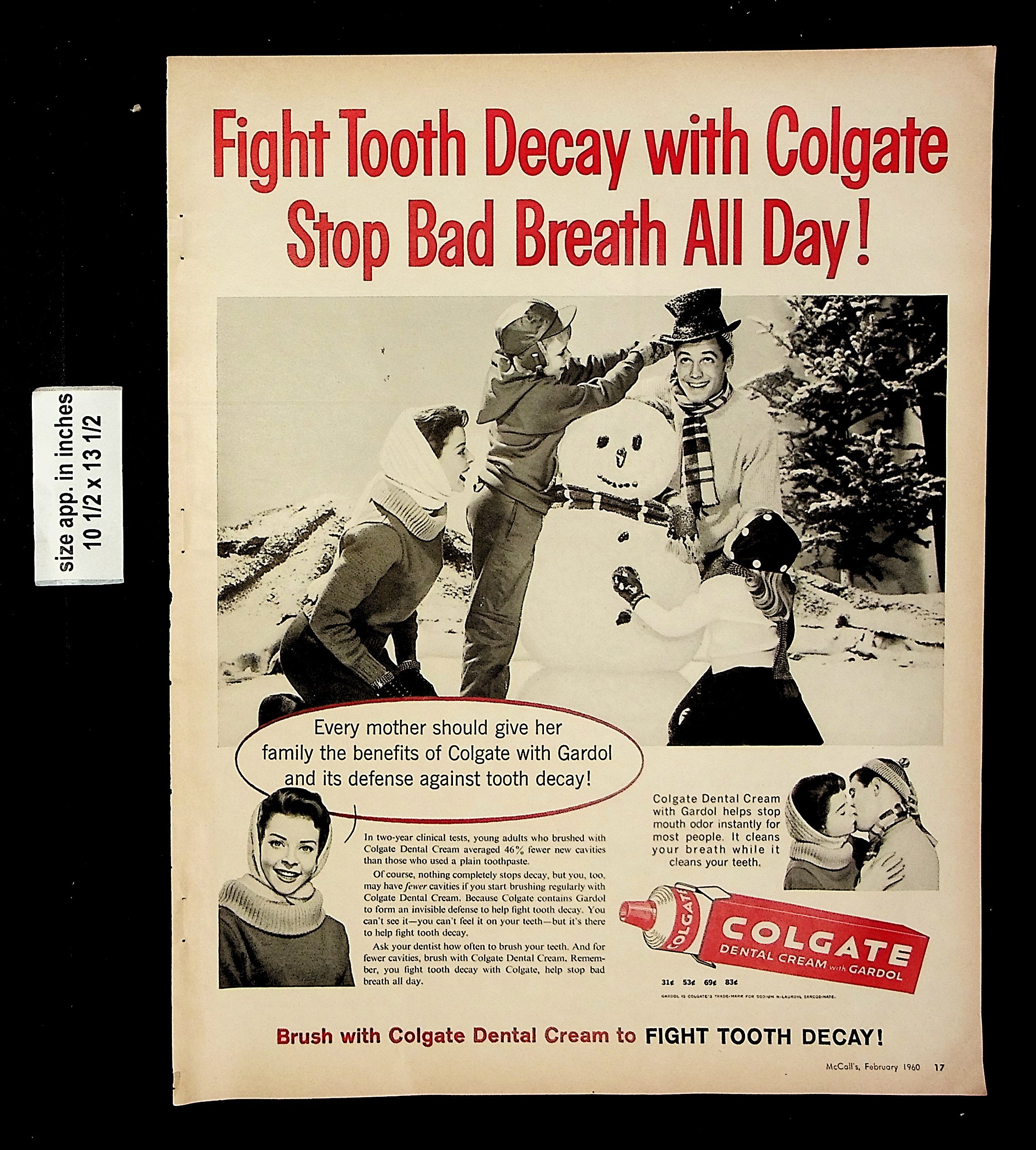 colgate toothpaste commercial