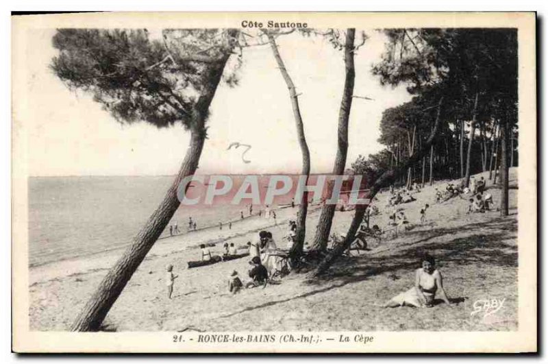 Postcard Old Ronce les Bains Ch Inf The Cepe