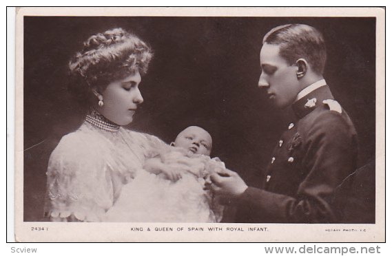 RP; King & Queen of SPAIN with Royal Infant, 00-10s