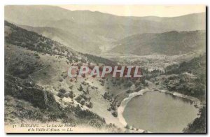 Old Postcard Bussang Perches Lake and the Valley of Alsace