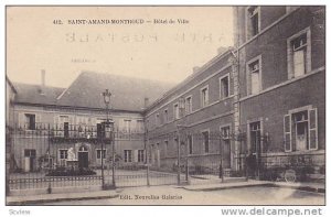 Hotel De Ville, Saint-Amand-Montround, Cher, France, 1900-1910s