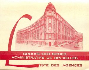 Belgium General Society Bank Advertising Brussels