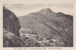 Vermont Notch Mount Mansfield Hotel On Stowe Smugglers Notch Albertype