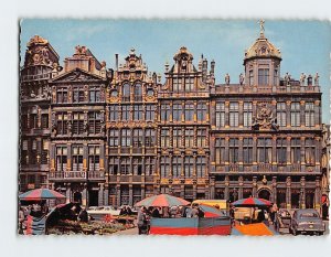 Postcard The Grand Square, Brussels, Belgium