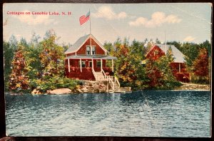 Vintage Postcard 1907-1915 Cottages, Canobie Lake, Salem, New Hampshire (NH)