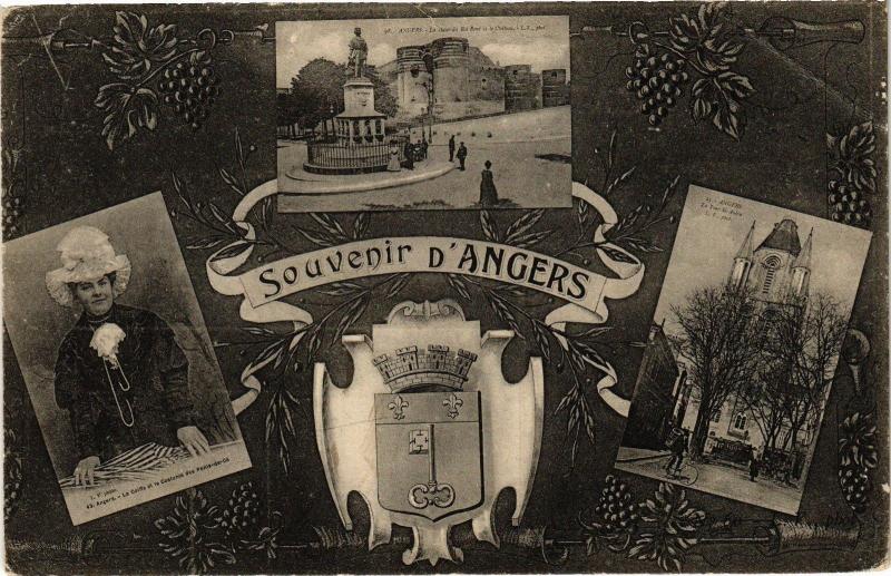 CPA Souvenir d'ANGERS (189828)