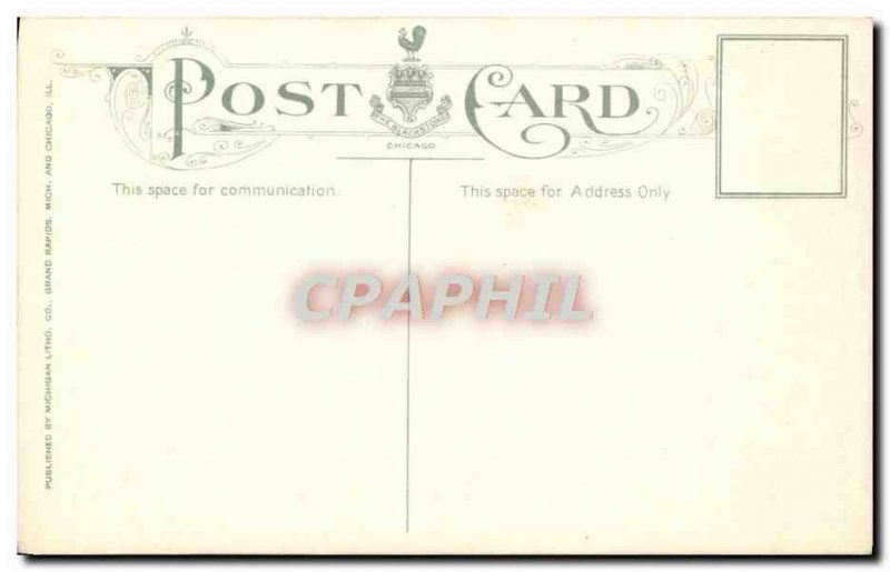 Postcard Old Chicago The Blackstone