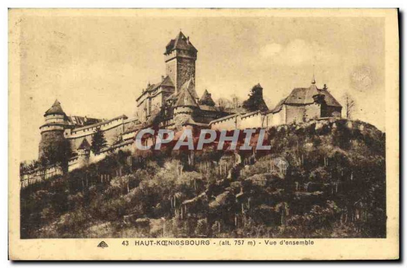 Old Postcard Koenigsbourg D View Together