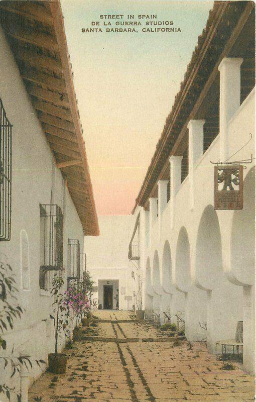 Albertype De La Guerra Studios Santa Barbara California 1920s Postcard 3516