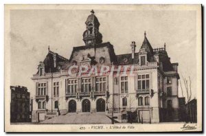 Old Postcard Vichy L & # 39Hotel Town