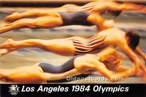 Swimming Competition, 1984 Olypics Olympic Unused 