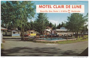 Motor Clair De Lune , DEAUVILLE , Quebec , B.C. , Canada , 50-60s