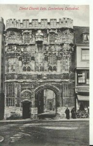 Kent Postcard - Christ Church Gate - Canterbury Cathedral - TZ11132