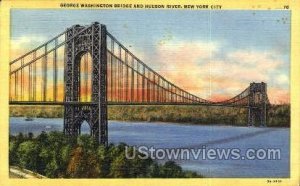 George Washington Bridge - New York City s, New York NY  