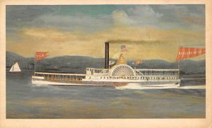 Wilson G Hunt River Steamship, Excursion Boat Painting Ferry Boat Ship 