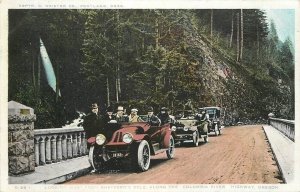 Postcard 1910s Oregon Columbia River Sheppard's Dell automobiles 23-11559