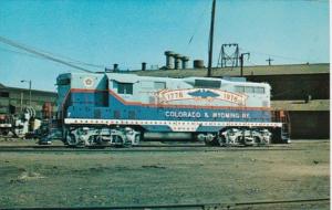 Colorado & Wyoming Railway Locomotive GP7 Number 200 In Pueblo Colorado 5...