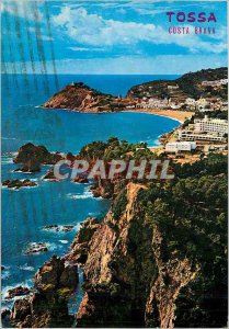 Postcard Modern Tossa de Mar Costa Brava Nature has united the art and grace ...