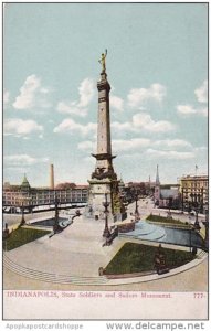 Illinois Indianapolis State Soldiers And Sailors Monument