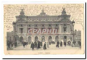 Paris (9th) Old Postcard L & # 39opera