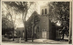 Watseka Illinois IL Hogle's Bookstore Book Store Real Photo Vintage Postcard