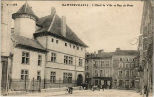 CPA RAMBERVILLERS - L'Hotel de ville (119843)