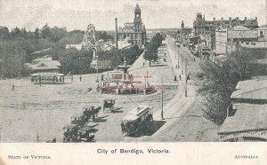 Australia, Victoria, Bendigo View, Aerial Scene