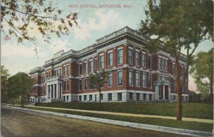 Postcard High School Appleton WI