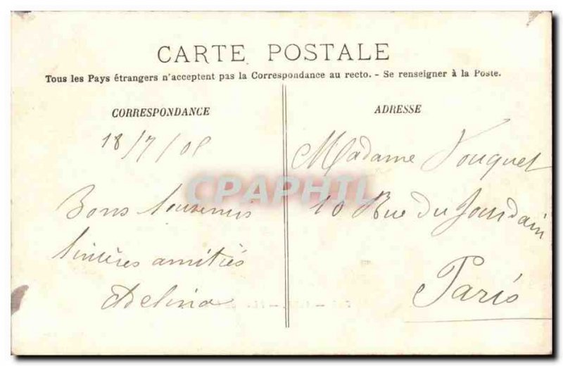 Vire Old Postcard Place du Chateau