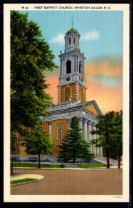 First Baptist Church,Winston-Salem,NC