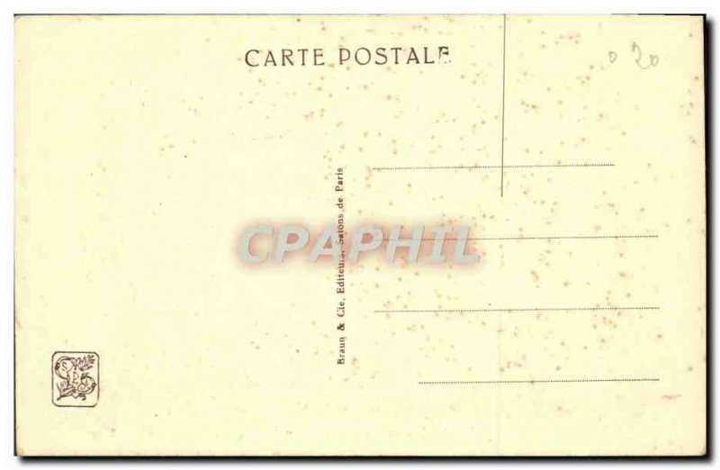 Old Postcard Contemplation D & # 39Automne Osbert