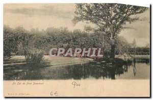 CARTE Postale Old Lake Pau Beaumont Park